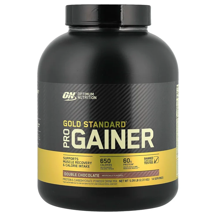 Gold Standard® Pro Gainer, Double Chocolate, 5.09 lb (2.31 kg) image 1
