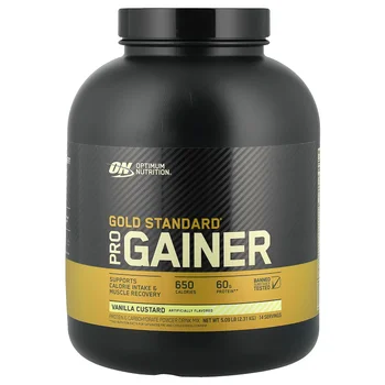 Gold Standard® Pro Gainer, Vanilla Custard, 5.09 lb (2.31 kg)