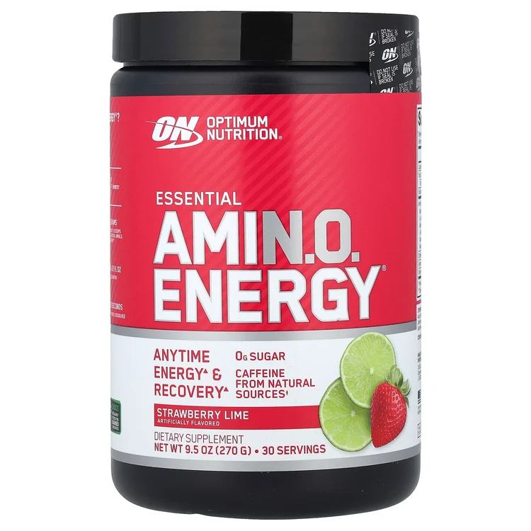 Essential Amin.O. Energy®, Strawberry Lime, 9.5 oz (270 g) image 1