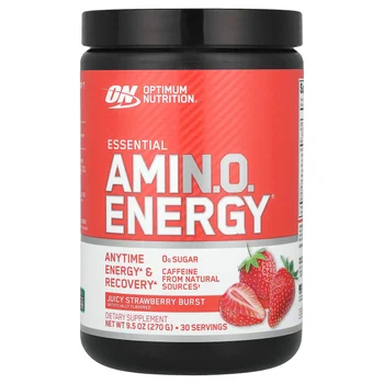 Essential Amin.O. Energy®, Juicy Strawberry Burst, 9.5 oz (270 g)