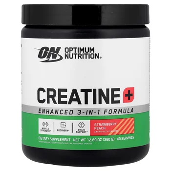 Creatine+, Strawberry Peach, 12.69 oz (360 g)