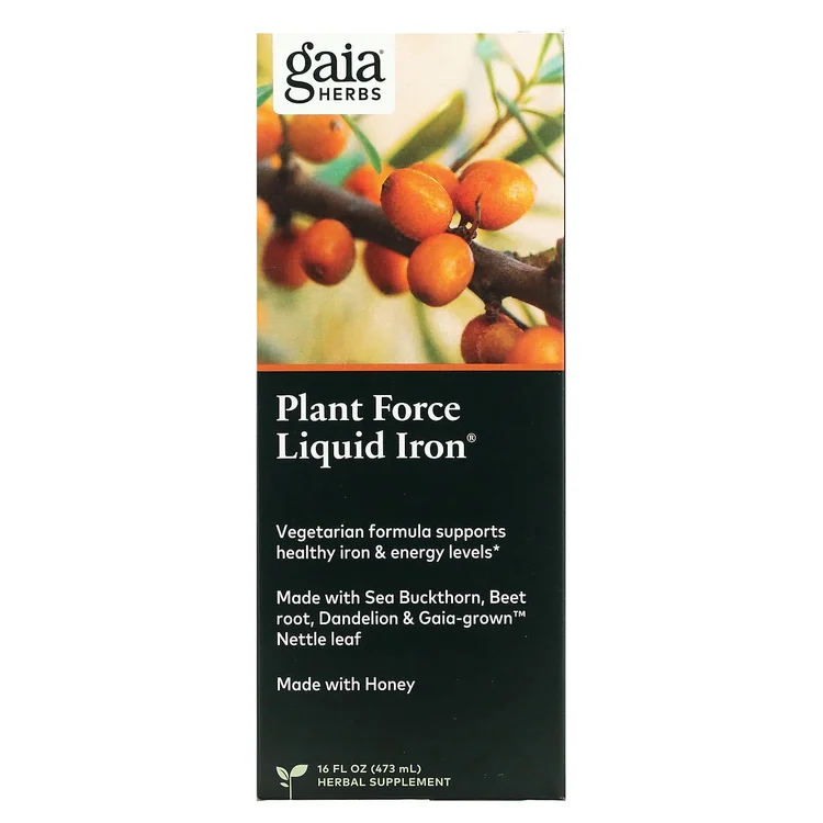 Plant Force Liquid Iron, 16 fl oz (473 ml) image 1