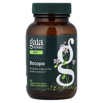 Bacopa, 60 Liquid Phyto-Caps® (350 mg Per cap)