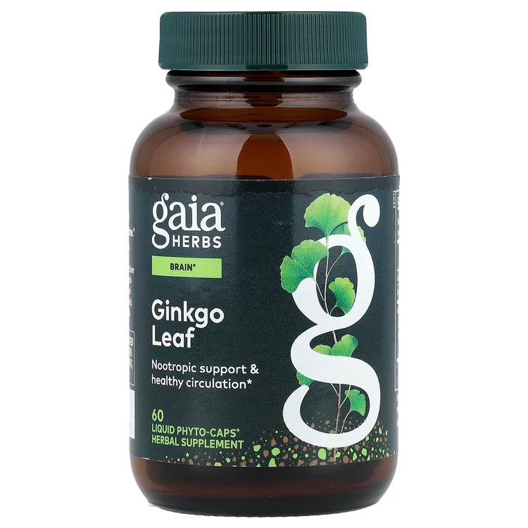 Ginkgo Leaf, 60  Liquid Phyto-Caps® image 1