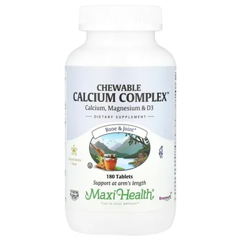 Chewable Calcium Complex™, Natural Vanilla , 180 Tablets