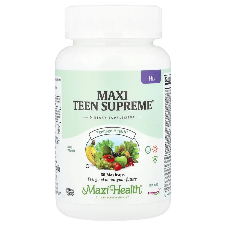 Maxi Teen Supreme™, His, 60 Maxicaps image 1