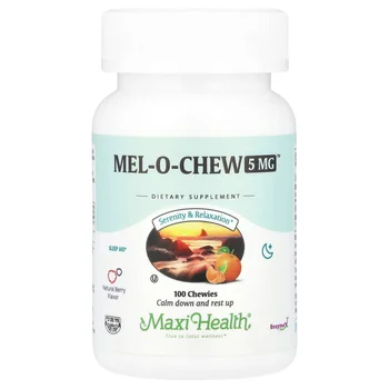Mel-O-Chew™, Natural Berry, 5 mg, 100 Chewies
