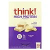 High Protein Bars, White Chocolate, 10 Bars, 2.1 oz (60 g) Each image 1