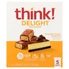 Delight Protein Bar, Chocolate Peanut Butter Pie, 5 Bars, 1.41 oz (40 g) Each