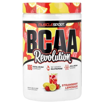 BCAA, Revolution, Strawberry Lemonade, 15.9 oz (450 g)