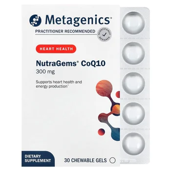 NutraGems® CoQ10, 300 mg, 30 Chewable Gels