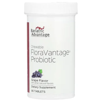 Chewable FloraVantage Probiotic, Grape, 90 Tablets