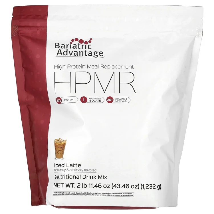 HPMR, High Protein Meal Replacement, Iced Latte, 2 lb 11.46 oz (1,232 g) image 1