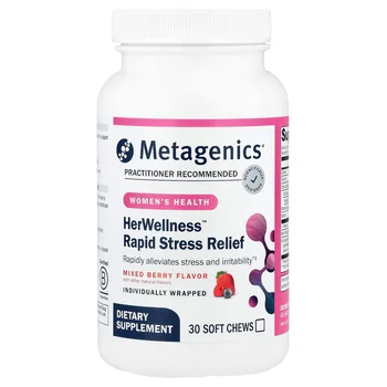 HerWellness™ Rapid Stress Relief, Mixed Berry, 30 Soft Chews