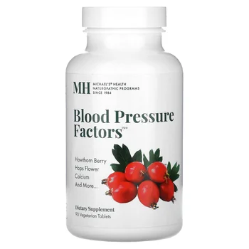 Blood Pressure Factors, 90 Vegetarian Tablets