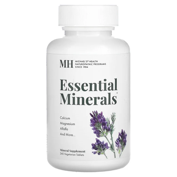 Essential Minerals, 240 Vegetarian Tablets image 1
