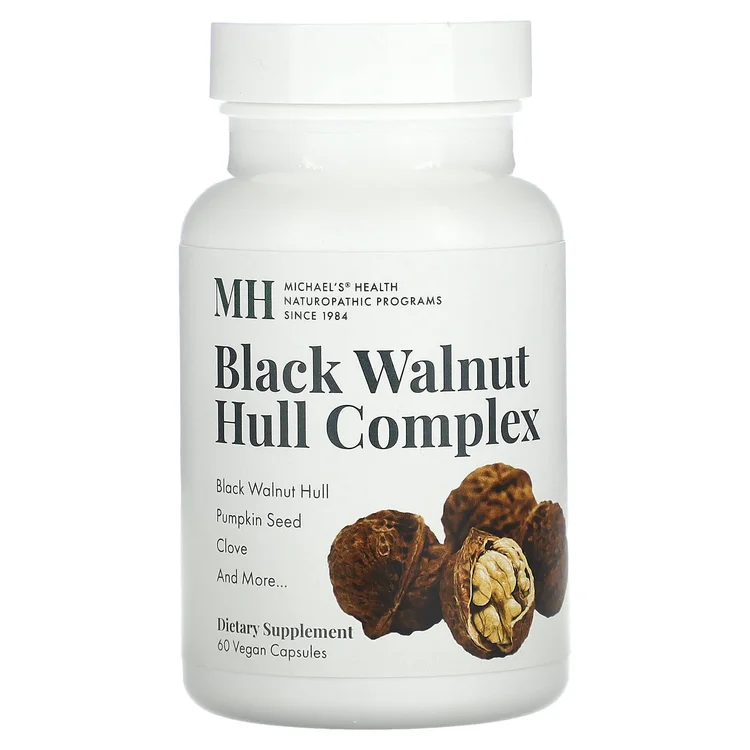 Black Walnut Hull Complex, 60 Vegan Capsules image 1