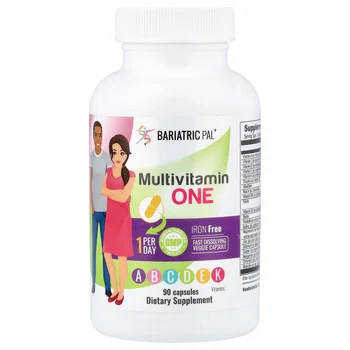 Multivitamin One, Iron Free, 90 Capsules