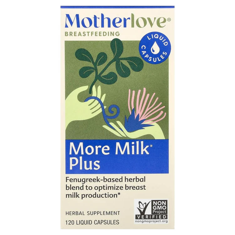 Breastfeeding, More Milk Plus, 120 Liquid Capsules image 1