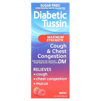 Cough & Chest Congestion DM, Maximum Strength, Berry, 4 fl oz (118 ml)
