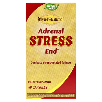 Fatigued to Fantastic!™, Adrenal Stress End™, 60 Capsules
