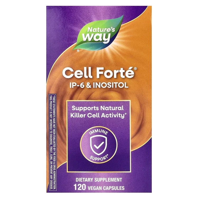 Cell Forte, IP-6 & Inositol, 120 Vegan Capsules image 1