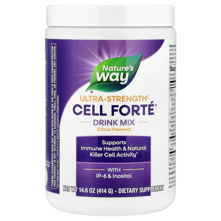 Cell Forté® Drink Mix, With IP-6 & Inositol, Ultra-Strength, Citrus, 14.6 oz (414 g) image 1