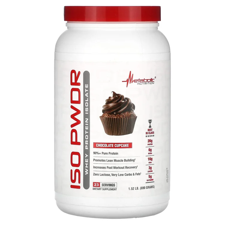 ISOpwdr, Whey Protein Isolate, Chocolate Cupcake, 1.52 lb (690 g) image 1