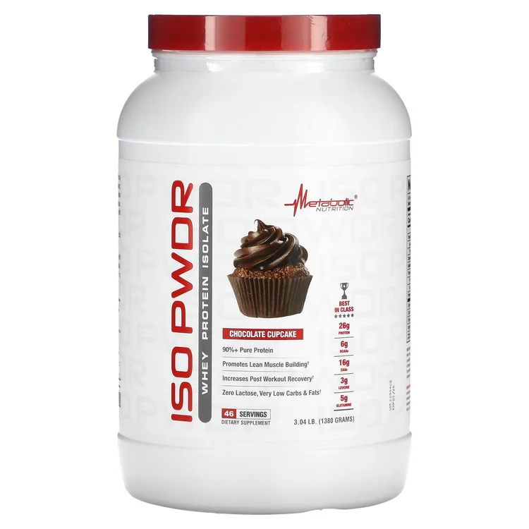 ISOpwdr, Whey Protein Isolate, Chocolate Cupcake, 3.04 lb (1,380 g) image 1
