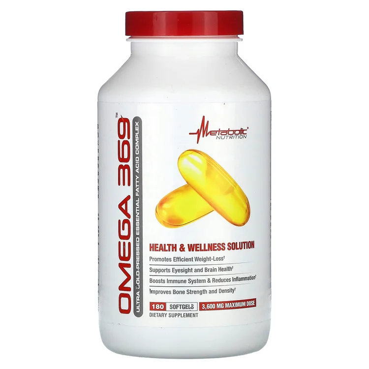 Omega 369, 180 Softgels (1,200 mg per Softgel) image 1