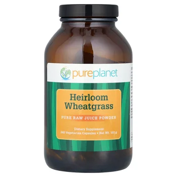 Heirloom Wheatgrass, 240 Vegetarian Capsules