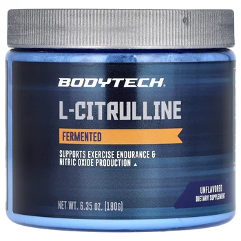 L-Citrulline, Fermented, Unflavored, 6.35 oz (180 g)