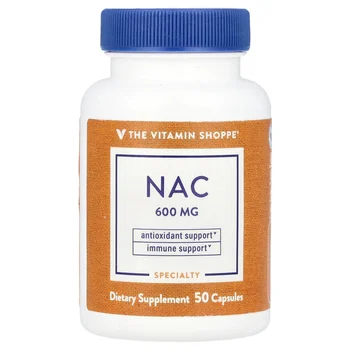 NAC, 600 mg, 50 Capsules