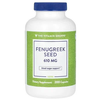 Fenugreek Seed, 610 mg, 200 Capsules