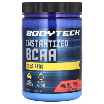 Instantized BCAA, Fruit Punch, 11.6 oz (328.5 g)