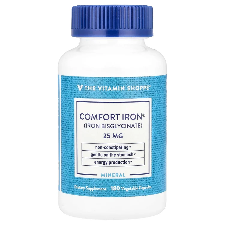 Comfort Iron®, 25 mg, 180 Vegetable Capsules image 1