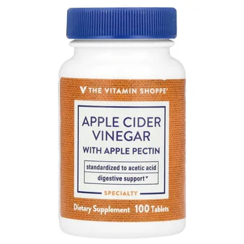Apple Cider Vinegar With Apple Pectin, 100 Tablets