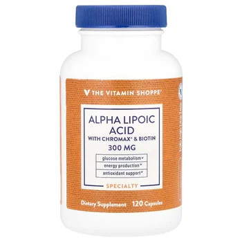 Alpha Lipoic Acid With Chromax® & Biotin, 120 Capsules