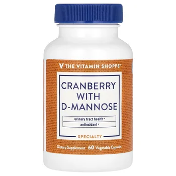 Cranberry With D-Mannose, 60 Vegetable Capsules