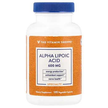 Alpha Lipoic Acid, 600 mg , 120 Vegetable Capsules