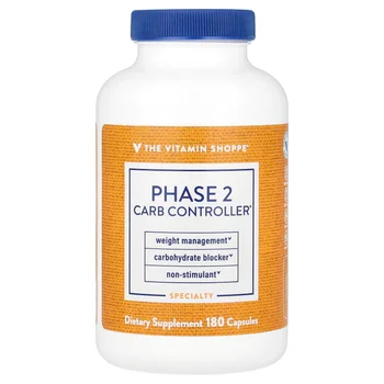 Phase 2 Carb Controller®, 180 Capsules (500 mg per Capsule)