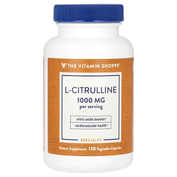 L-Citrulline, 120 Vegetable Capsules (500 mg per Capsule)