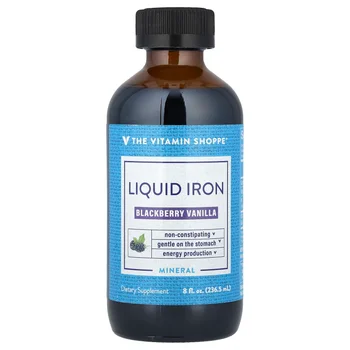 Liquid Iron, Blackberry Vanilla , 8 fl oz (236.5 ml)