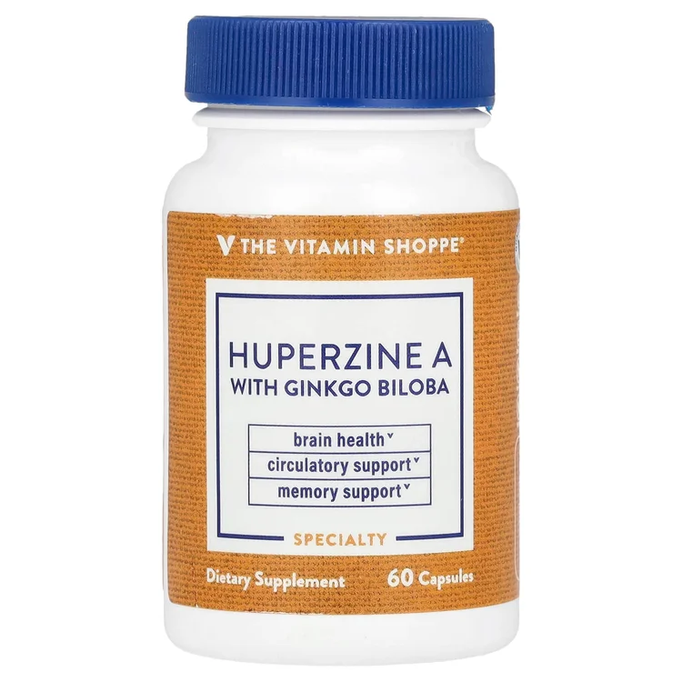 Huperzine A With Ginkgo Biloba, 60 Capsules image 1