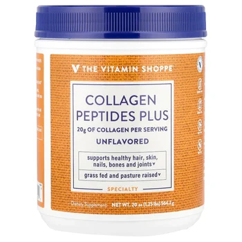 Collagen Peptides Plus, Unflavored, 20 oz (564.2 g)