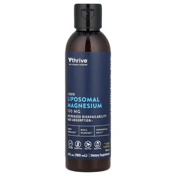 Liquid Liposomal Magnesium, Lemon, 100 mg , 6 fl oz (180 ml)