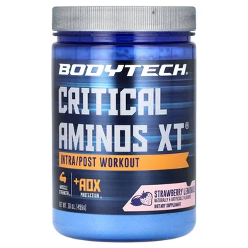 Critical Aminos XT, Intra/Post Workout, Strawberry Lemonade, 16 oz (455 g)