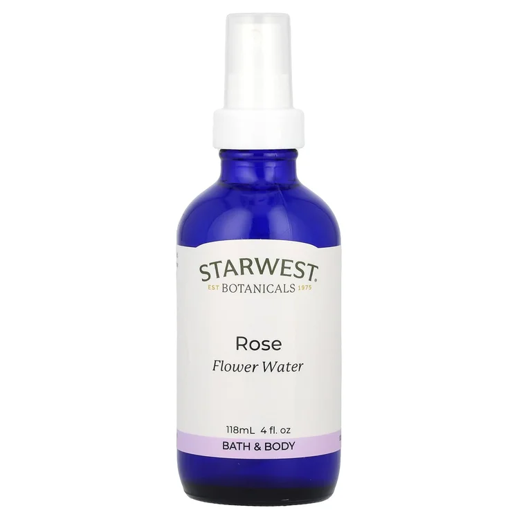 Flower Water, Rose, 4 fl oz (118 ml) image 1