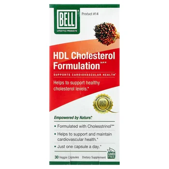 HDL Cholesterol Formulation , 30 Veggie Capsules