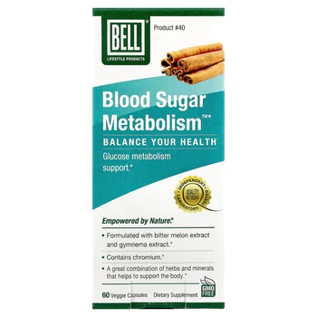 Blood Sugar Metabolism™, 60 Veggie Capsules